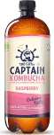 CAPTAIN KOMBUCHA Limonaad Vaarika 1L, 6 tk
