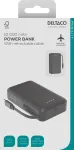 DELTACO PB-CC102 power bank Lithium Polymer (LiPo) 10000 mAh Black
