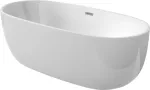 Deante Oval free-standing acrylic bathtub - 150 cm