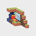Marioinex Mini Waffle building blocks, 406 pieces