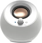 K&otilde;larid Creative Labs Creative Pebble V3, PC speakers (white, Bluetooth, USB-C, jack)