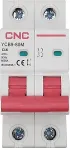 Noname Miniature Circuit Breaker, 2P, 16A, Class C, 6kA