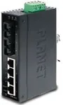 PLANET ISW-621S15 - Switch - 4 x 10/100 + 2 x 100Base-FX - an DIN-Schiene montierbar, wandmontierbar - Gleichstrom (ISW-621S15)
