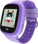 Canyon kids watch Sunny KW-48 Video 4G GPS Games&Music Violet