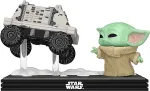 Funko POP! Vinyl figuur: Mandalorian & Grogu - Grogu with Polar Mouse Droid (Moment)
