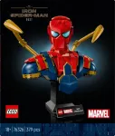 Lego 76326 Marvel Iron Spider-Man Bust, construction toy