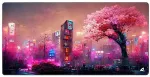 SHARKOON SKILLER SGP40 D4, gaming mouse pad (neon pink/multicolored)