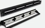 ALANTEC PK001 UTP cat.6 patch panel, 24 LSA ports with 1U 19" shelf