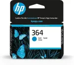 Tooner Hp 364 Cyan 300 sider Bl&aelig;k CB318EE