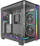 Korpus MONTECH Case||KING 95 PRO (B)|MidiTower|Not included|ATX|MicroATX|MiniITX|Colour Black|KING95PRO(B)
