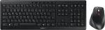 Klaviatuur CHERRY STREAM DESKTOP COMFORT (black, DE layout, SX scissor technology)