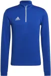 Adidas Entrada 22 Training Top blue sweatshirt HG6286 L