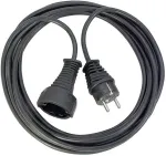 Brennenstuhl Verl&auml;ngerungskabel 2m H05VV-F3G1,5 schwarz