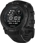 Garmin Instinct 3 Solar 2.29 cm (0.9") MIP 45 mm Digital 176 x 176 pixels Touchscreen Black GPS (satellite)