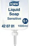TORK Vedelseep Extra Mild Non-perfumed S1 1L valge, 3Re