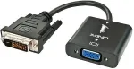 Lindy DVI-D auf VGA Adapter DVI-D St VGA-Buchse, max. 1200p