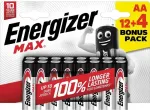 Energizer patarei Max Alkaline AA CHP16 12+4