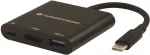 CONCEPTRONIC 3-1 Dock USB-C->HDMI/USB-A/60WPD 15cm sw