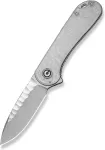 No name N&oacute;ż CIVIVI Elementum Nitro-V Polished Clear Lexan