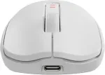 Hiir GENESIS Zircon 500 G2 | Gaming Mouse | Wireless/Wired | 2.4 GHz, Bluetooth, USB | White