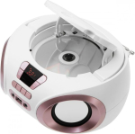 Raadio Adler Radio Boombox CD MP3 AD1181 white copper
