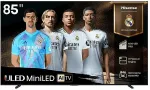 Teler Hisense Germany Hisense 85U7Q, LED TV - 85 - black (matte), UltraHD/4K, Mini-LED, Hi-View AI Engine, QLED Color, 144Hz panel