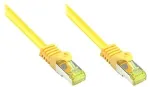 GoodConnections Good Connections Patchkabel m. Cat.7 Rohkabel gelb 0,5m