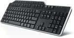 Klaviatuur Dell | Keyboard | KB522 | Multimedia | Wired | Russian | Black