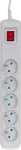 Activejet grey power strip with cord ACJ COMBO 5G/1,5M/BEZP. AUT/S