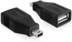 DeLOCK USB Adapter A -> mini B Bu/St