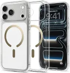 SPIGEN ACS12120 mobile phone case 17.5 cm (6.9") Cover Gold, Transparent
