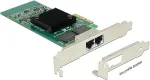 V&otilde;rgukaart DeLOCK PCI Express x4 Netzwerkkarte Gigabit LAN 2 x RJ45 i350