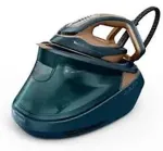 Triikraud Tefal Pro Express Vision Max GV9920E0 steam ironing station Durilium AirGlide Autoclean soleplate Blue, Copper