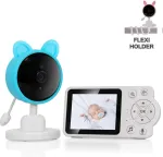 EVOLVEO Baby Monitor N3, baby video monitor, blue