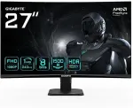 Monitor Gigabyte GS27FC2 27" FHD Curved Gaming - 1920 x 1080, 240Hz, 1, 350 cd/m&sup2;, HDR Ready, HDMI 2.0, Displayport 1.4