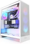 Korpus NZXT PC case H7 FLOW RGB MIDI white
