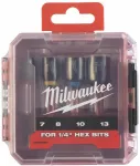 MILWAUKEE Socket Set 7/8/10/13mm (65mm)
