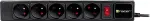 Tracer Power strip PowerGear 3,0m Black 5 sockets