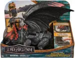 Spinmaster Spin Master How to Train Your Dragon - Red Death Dragon Figure & Mini Toothless, Toy Figure