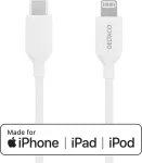 DELTACO USB-C kuni Lightning kaabel, MFi C94, 1m, valge