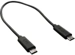 ROLINE USB 2.0 Ladekabel, Micro B - Micro B, ST/ST, schwarz, 0,3 m