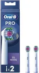 Hambahari Braun Lisahari Oral-B 3D White, 2tk valge
