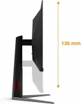 Monitor AOC G4 Q27G4ZD computer 67.3 cm (26.5") 2560 x 1440 pixels Quad HD QD-OLED Black, Red