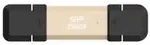 K&otilde;vaketas Silicon Power DS72 USB flash drive 250 GB USB Type-A / USB Type-C 3.2 Gen 2 (3.1 Gen 2) Gold