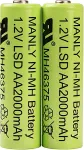 SOCKET MOBILE AA NIMH aku SOCKETSCAN S700/S730/S740 2 BATTERIES
