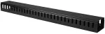 Startech .com Vertikaler Kabelordner mit Finger Duct - 0U - 91cm - Rack Kabelmanager - Kabel - Organizer - 91.4 cm - Schwarz - 20U