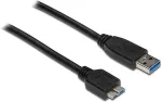 Alcasa Good Connections USB3.0 Kabel A-Micro B schwarz 3m