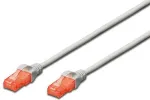 Digitus Patchkabel Cat6 U/UTP 2xRJ45 20.0m grau Hebelschutz