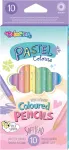 Colorino V&auml;rvilised pliiatsid ,10 v&auml;rvi, pastelsed toonid