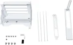 Lian LI Li O11DEXL-1W Upright GPU-Bracket - wei&szlig;